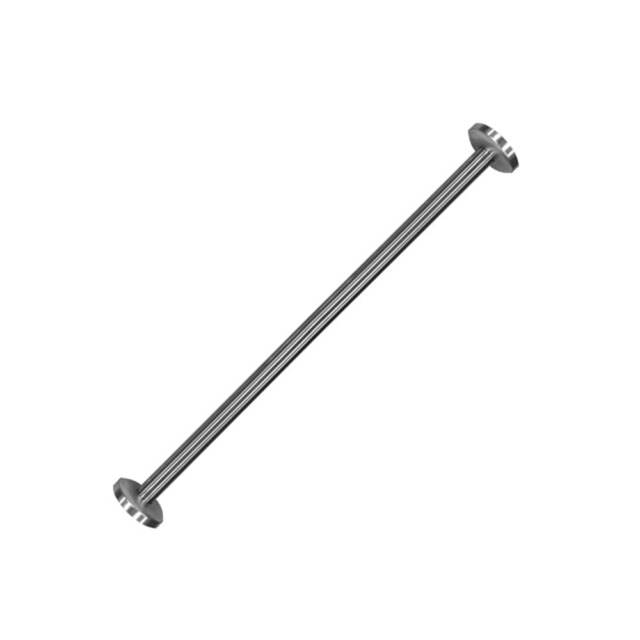 EGC1 – 25MM STAINLESS STEEL SHOWER CURTAIN RAILS – Straight Location Photo