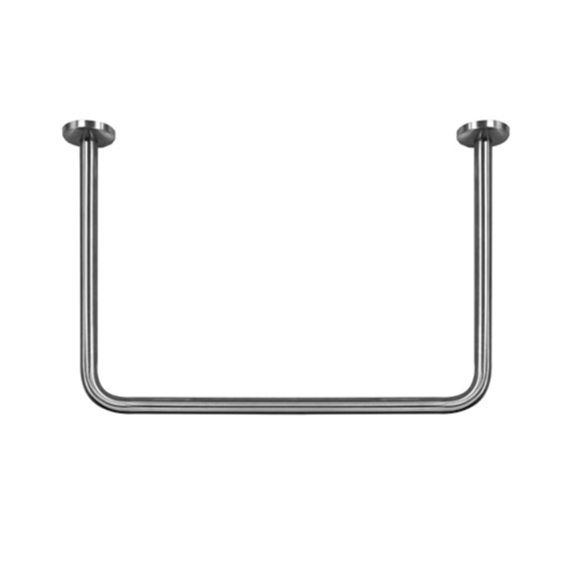 EGC2.000 – CUSTOM SHOWER CURTAIN RAILS – Spa Bath & U-Shaped Location Photo