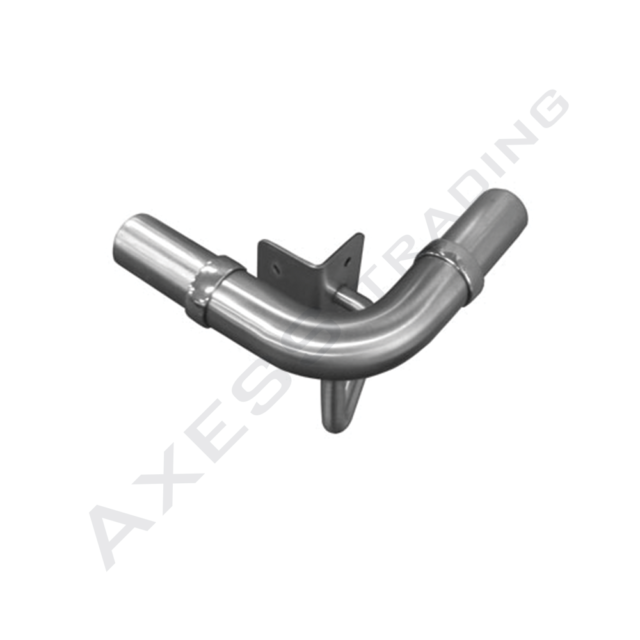AX30 – MODULAR GRABRAIL SYSTEM – 90° External Corner Support Bend (FACING POST) Location Photo