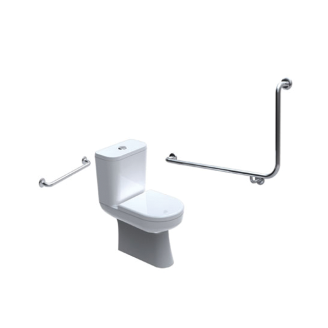 T14COMBO – ACCESSIBLE TOILET GRAB RAIL – 90° Bend with 300mm Grabrail Location Photo