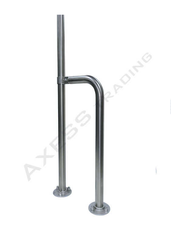 OUTRIGGER BRACE for 38mm BANISTER RAIL SYSTEM Location Photo
