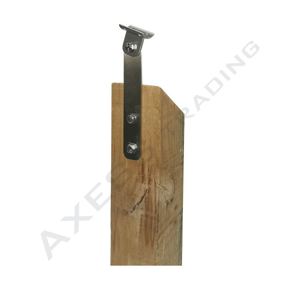 Flush Fix Post Bracket & Saddle for Timber Post Location Photo