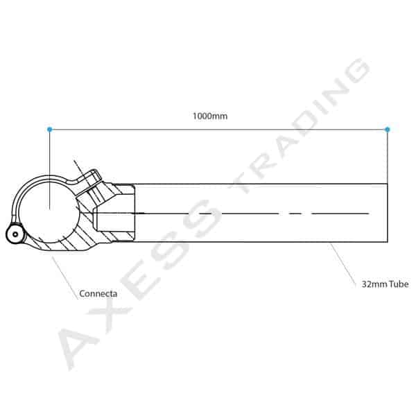 AX CONNECTA® – Connecta on 32mm Tube Location Photo