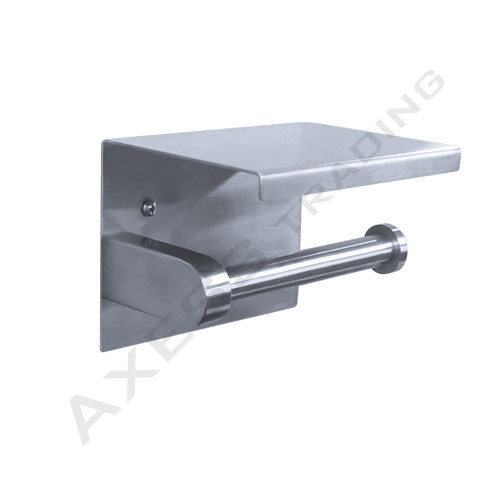 Single Toilet Roll Holder with Shelf Location Photo