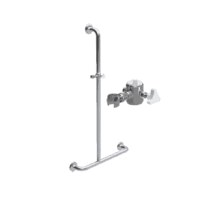 S25HR – INVERTED T SHOWER GRABRAIL with Sliding HR Shower Bracket Location Photo