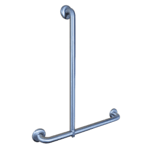 S25CR – INVERTED T SHOWER GRAB RAIL with Vertical Connecta Rail Location Photo