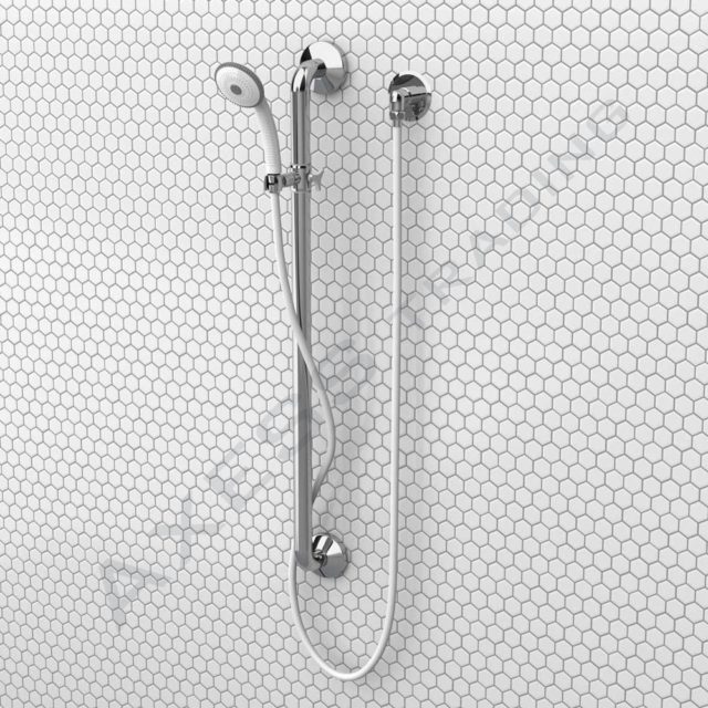 SYS14H – 32mm SHOWER GRABRAIL with DELRANA  Hand shower system Location Photo