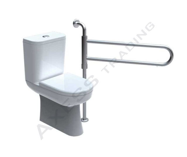 T13 – TOILET GRABRAIL – Swing Away Support Rail Location Photo